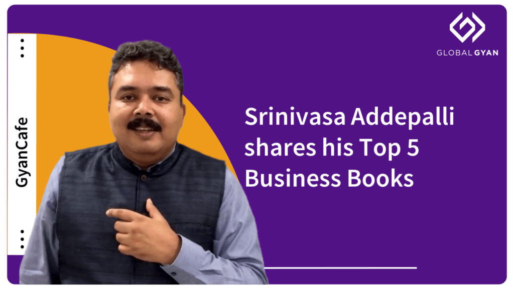 Srinivasa Addepalli, founder of GlobalGyan. Former Chief Strategy Officer at Tata Communications, visiting faculty at IIMs & NMIMS. Winner of ISB-Ivey Global Case Competition 2014. Enjoys nature, wildlife photography, and Apple. Shares Top 5 Business Books.
