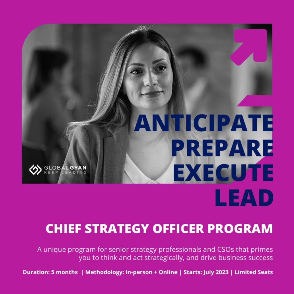 Chief Strategy Officer Program